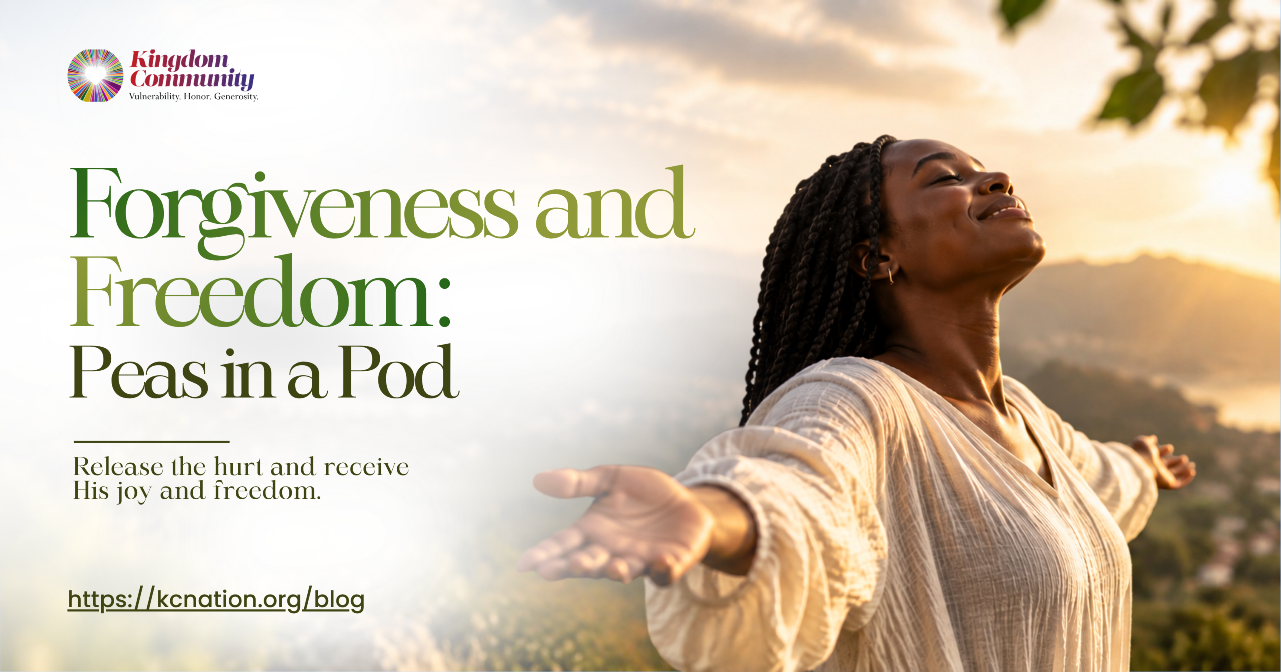 Forgiveness and Freedom: Peas in a Pod